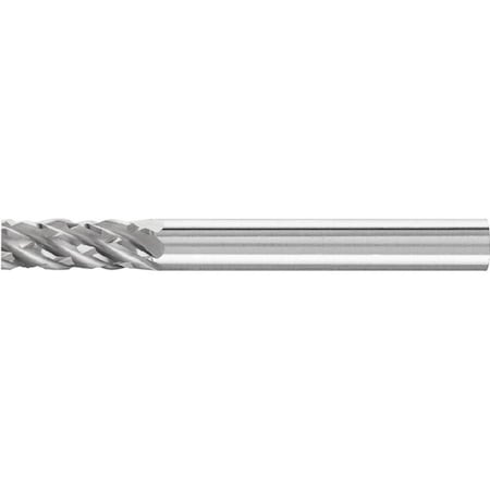 Pferd 24038 Carbide Bur, Cylind. Plain End, STEEL Cut 1/4in x 5/8in x 1/4in Shank 24038-PFERD